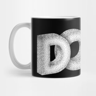 millions dots in black Mug